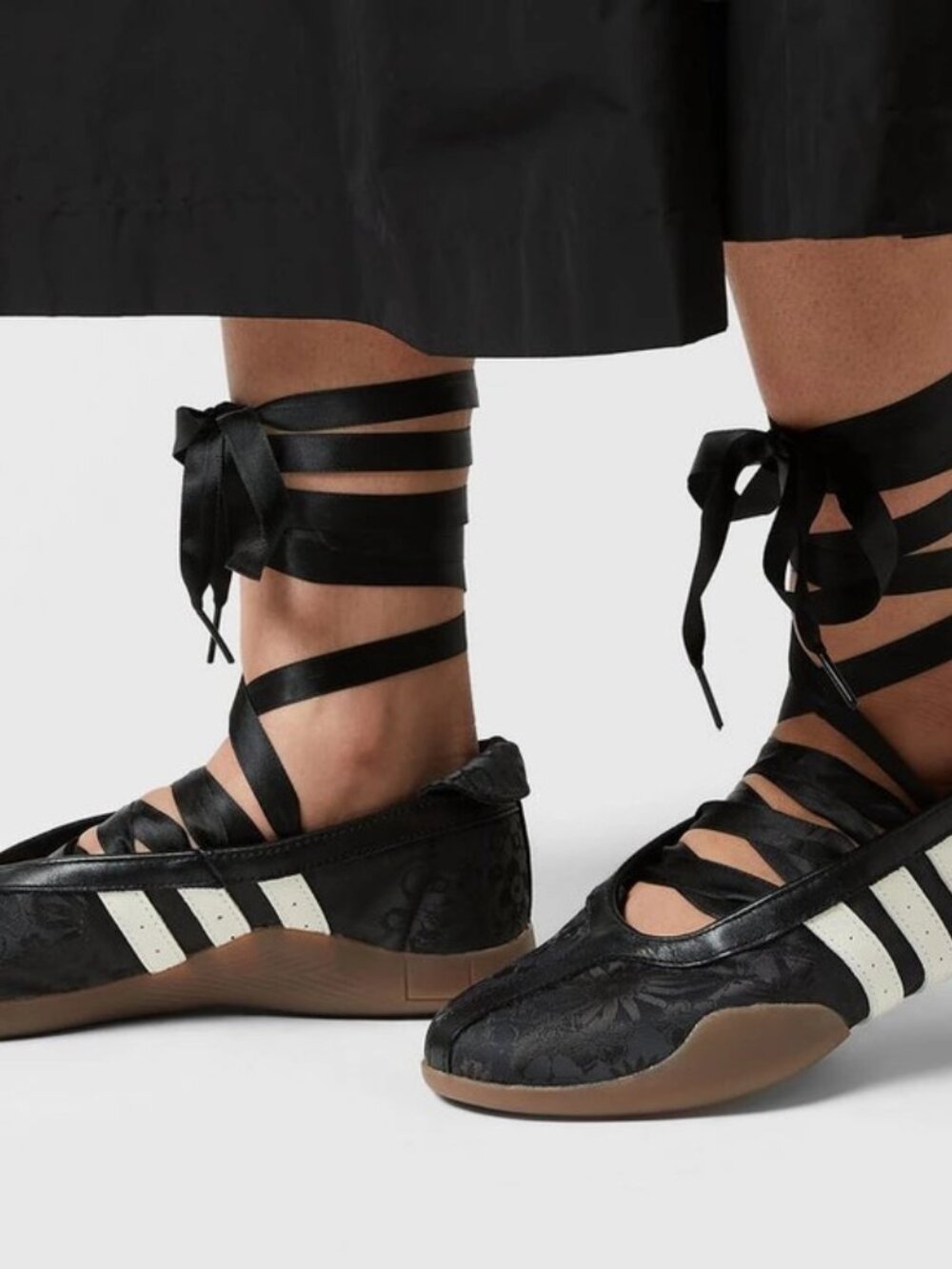 Liberty London x adidas Taekwondo Mei Ballet IH6916 Black Women's Size 7.5